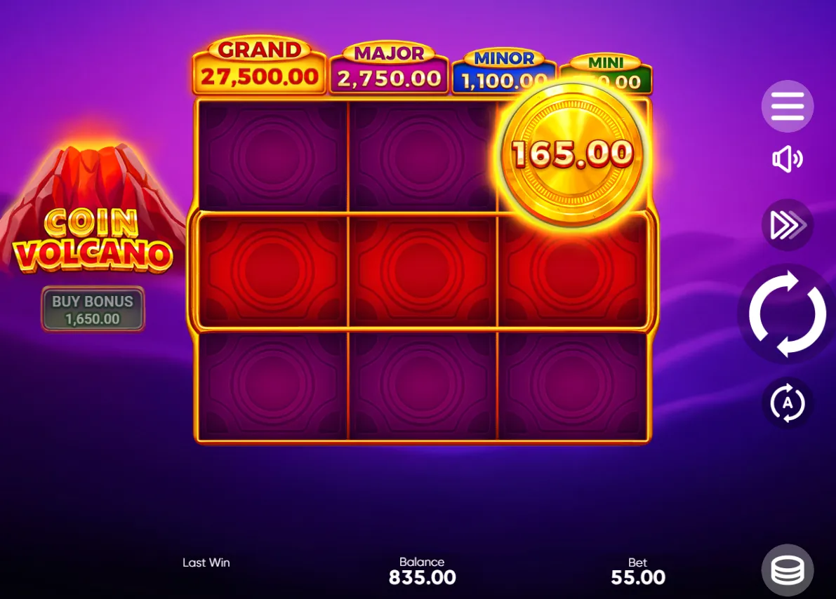 Coin Volcano demo